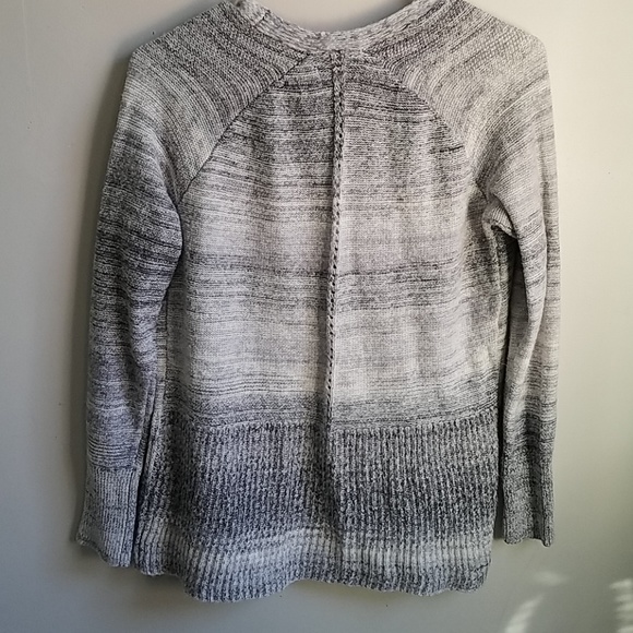 Flowy marled gray cardigan - Picture 3 of 3